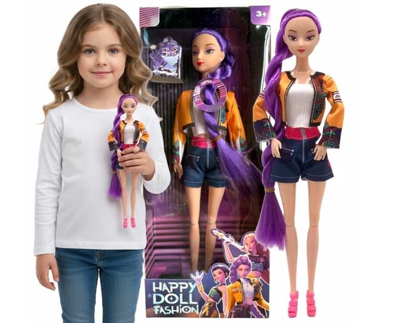 K-pop Demon Hunters Rumi játék baba , 30 cm