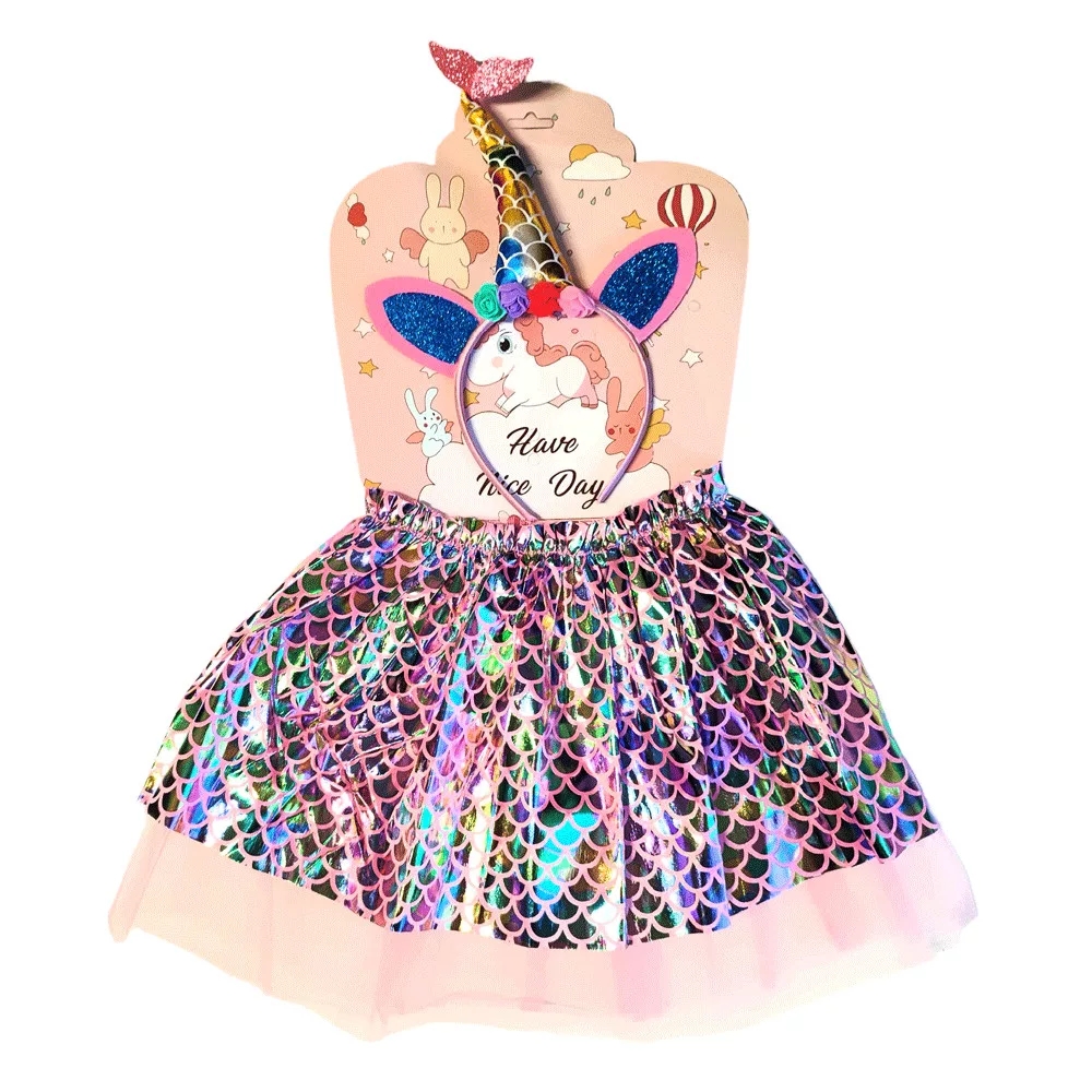 Varázslatos Unikornis-Hableány Jelmez Szett