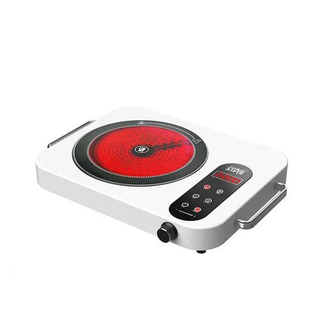 Winning Star ST-9606 Elektromos üvegkerámia fözőlap, fehér , 2200 W