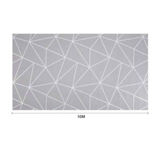 Modern Geometriai Mintás Szürke-Fehér Öntapadós Tapéta 45cm x 10m - Torch