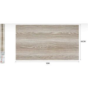 Modern Szürkés-Tölgy Faerezetű Öntapadós Tapéta 45cm x 10m - Torch