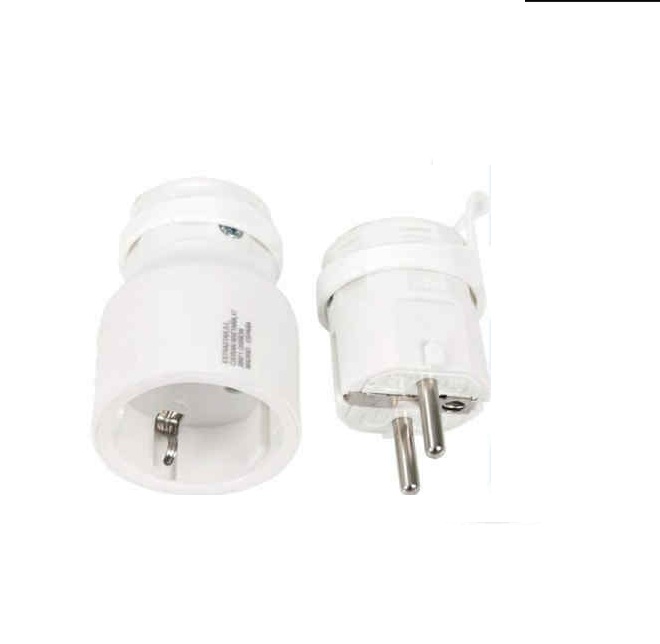 Aljzat és Dugó Készlet Újra Huzalozható 16A 3680W Fehér ExtraStar