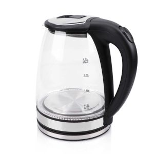 Raf R.7888 Eleketromos üveg vízforraló - rozsdamentes acél belső , túlmelegedésgátló , 2 l , 2000 W