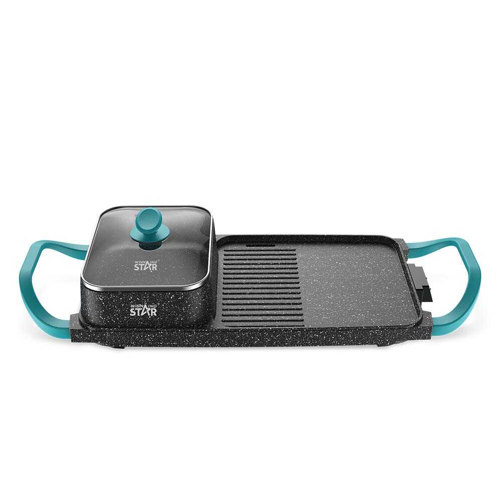 Winning Star ST-9814 2 az 1-ben Elektromos grill és fözőedény , tapadásmentes felület
