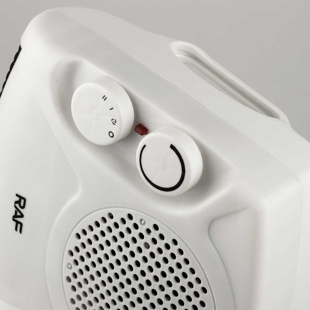 Raf R.1183 Hordozható hősugárzó ,állítható fokozat , túlmelegedás elleni védelem , 2000 W