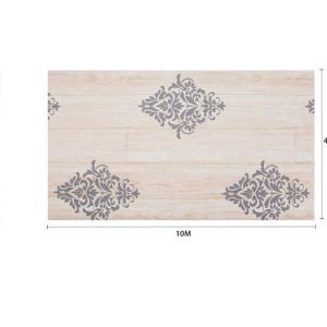 Klasszikus Ornamentika Fa Alapon Öntapadós Tapéta 45cm x 10m - Torch