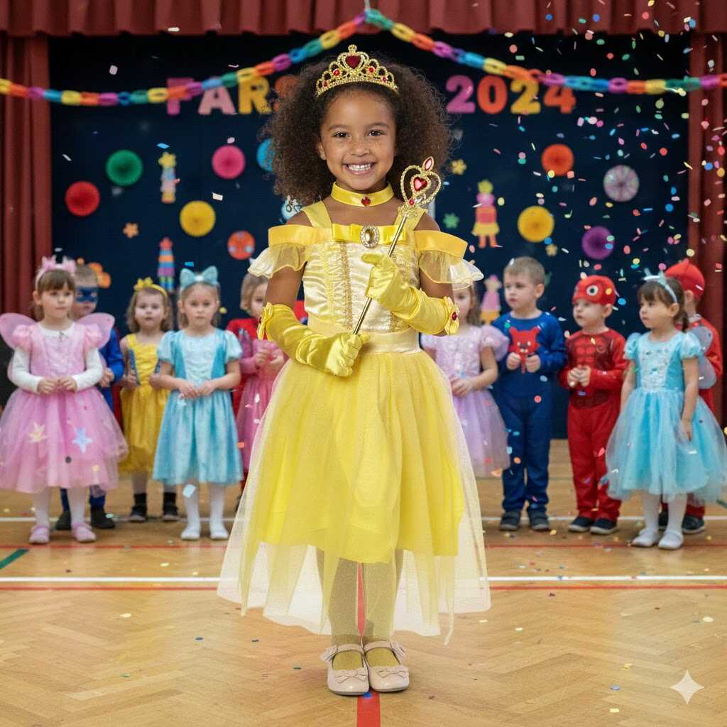 Belle hercegnő jelmez teljes szettben – Szépség és a Szörnyeteg