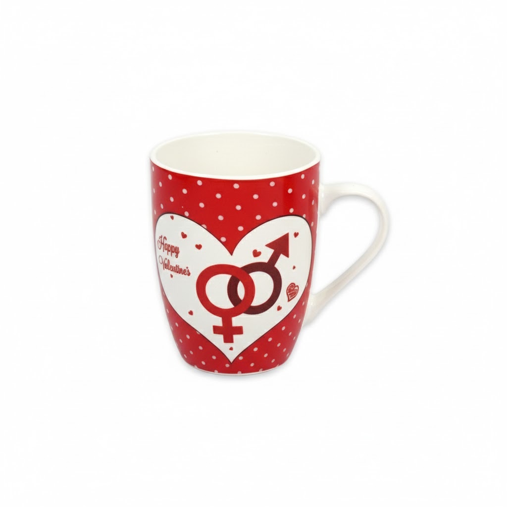 Valentin napi kerámia bögre 340 ml