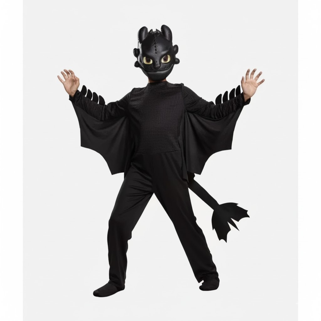 Így neveld a sárkányodat – Fogatlan sárkány jelmez gyerekeknek