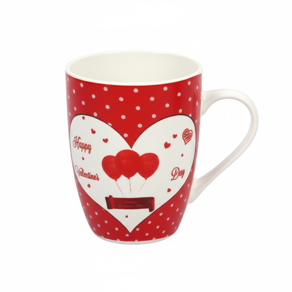 Valentin napi kerámia bögre 340 ml