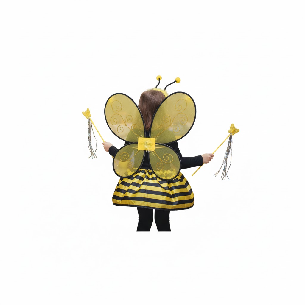 Arany Szárnyú Méhecske farsangi jelmez szett gyerekeknek