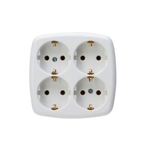 4 es falon kívüli hálózati elosztó vezeték nálküli aljzat Aigostar