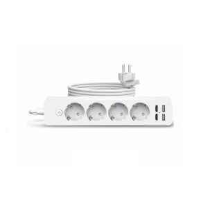 Jortan Okos Elosztó 4 Aljzattal + 2 USB + 2 Type-C Porttal 1,5 méter