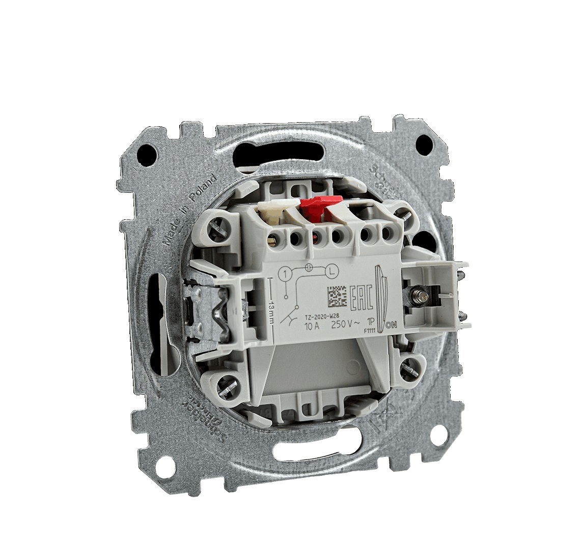 Süllyeszthető csengőkapcsoló fehér Aigostar - Image 4