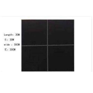 Elegáns Fekete Öntapadós fali matrica 30cm x 30cm